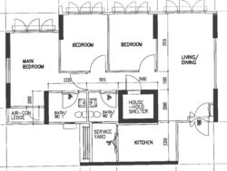 Blk 890B Tampines Greenterrace (Tampines), HDB 4 Rooms #583870941